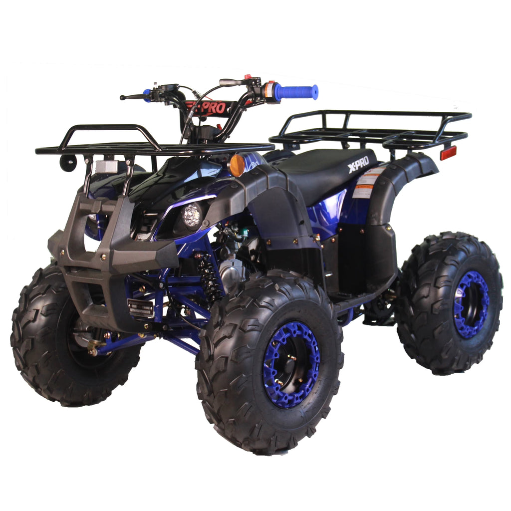 X-Pro Brand New 125cc Gas ATV, Automatic Transmission w/Reverse Remote Control Big 19"/18" Tires