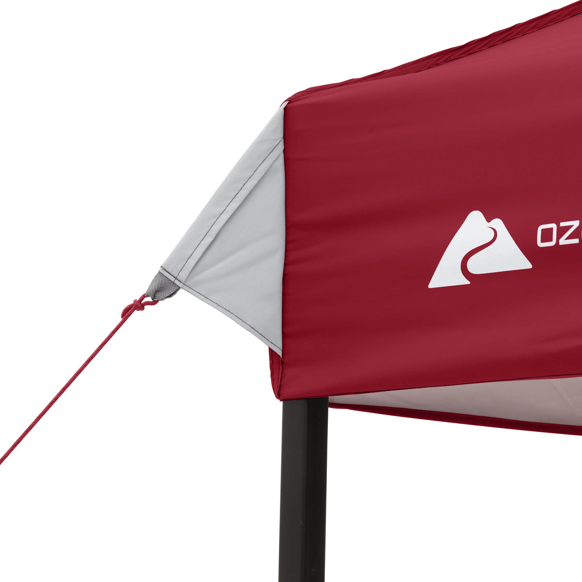 Ozark Trail 10x10 Instant Pop Up Canopy Tent with Simple Push Setup – Straight Leg Pop-Up Tent for Tailgating, Camping & Events, White