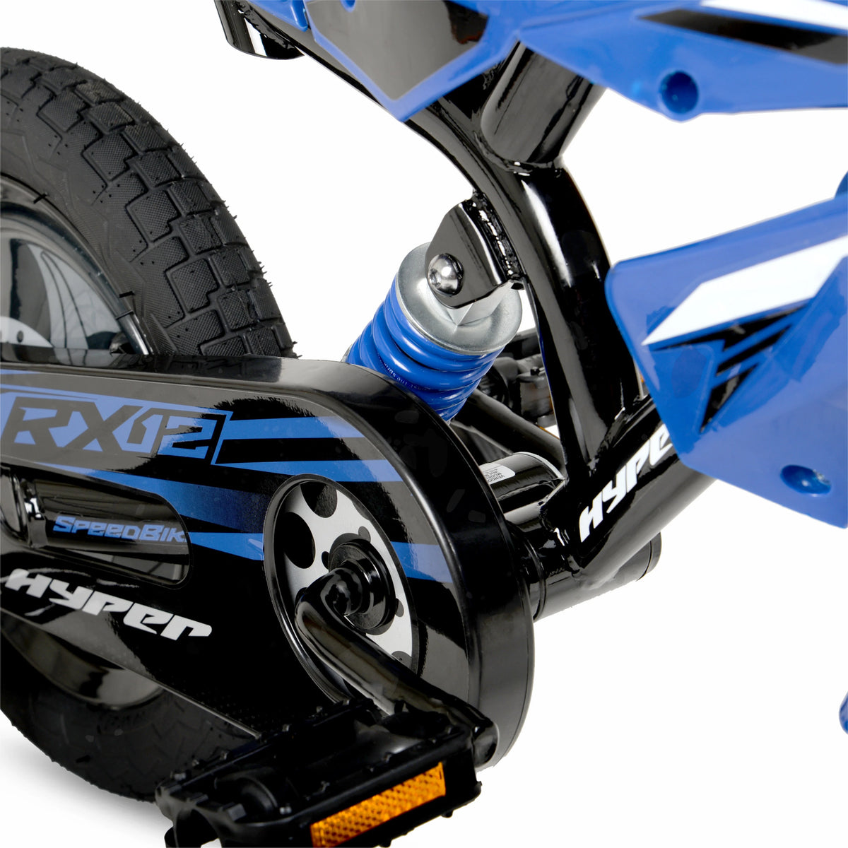 12" Hyper Speed Bike, Childs Bicycle; Kids Ages 2-4 Years Old, Blue, Character Group: Speed
