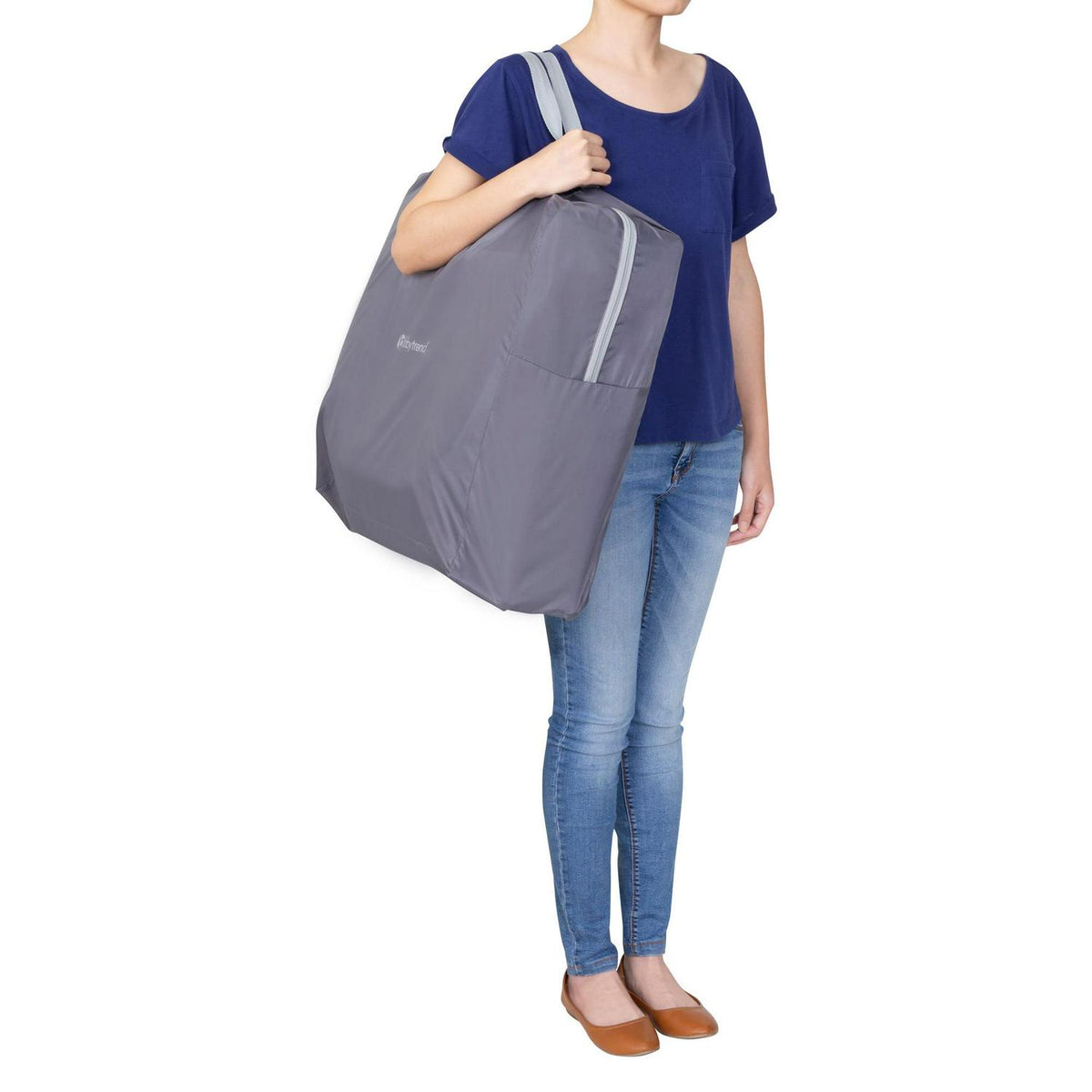 Baby Trend Quick Fold 2-in-1 Rocking Bassinet with Travel Bag - Shadow Stone Grey