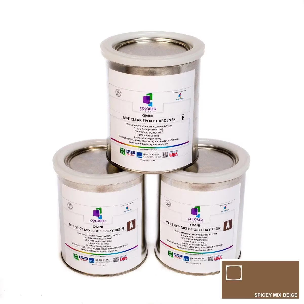 Colored Epoxy Resin Kits