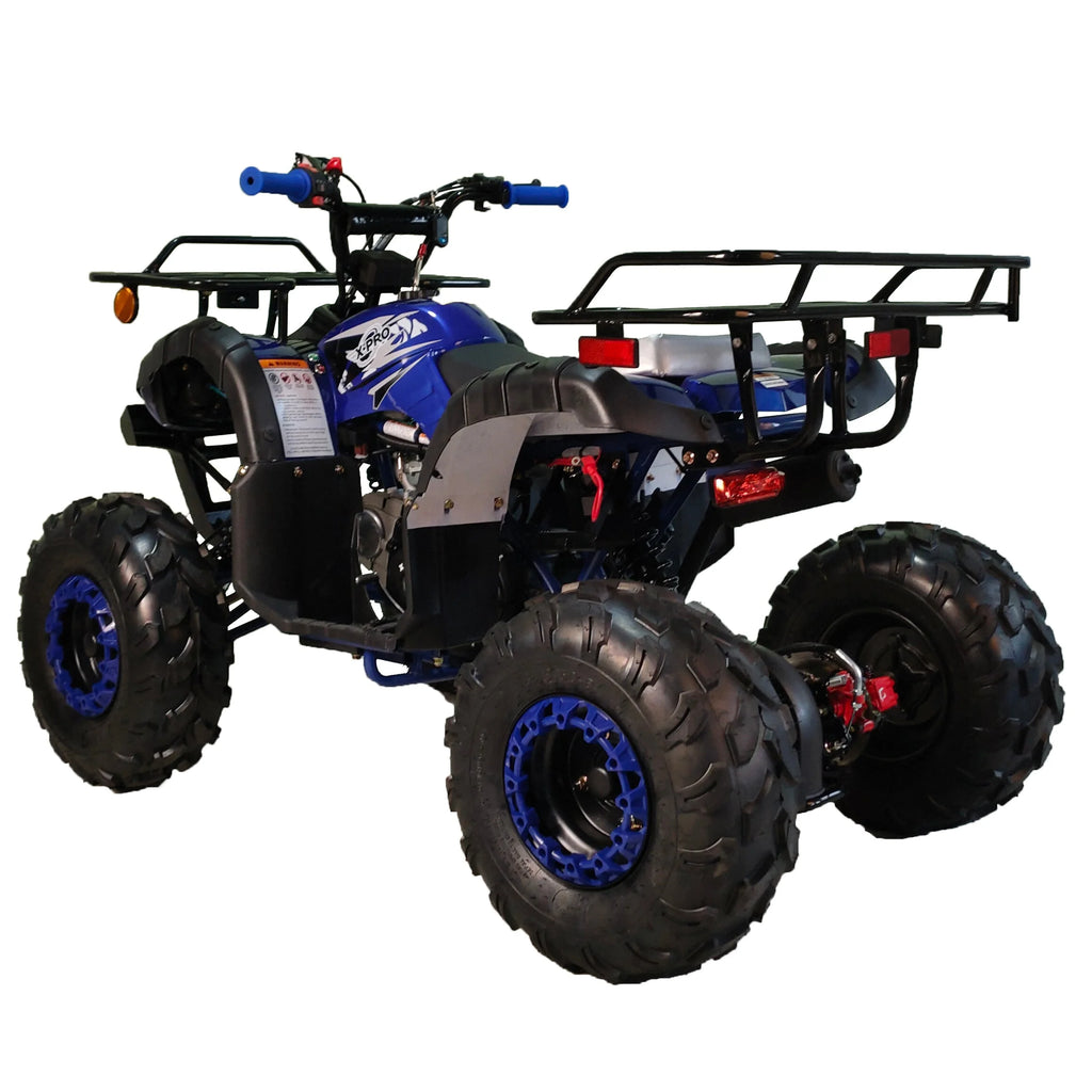 X-Pro Brand New 125cc Gas ATV, Automatic Transmission w/Reverse Remote Control Big 19"/18" Tires