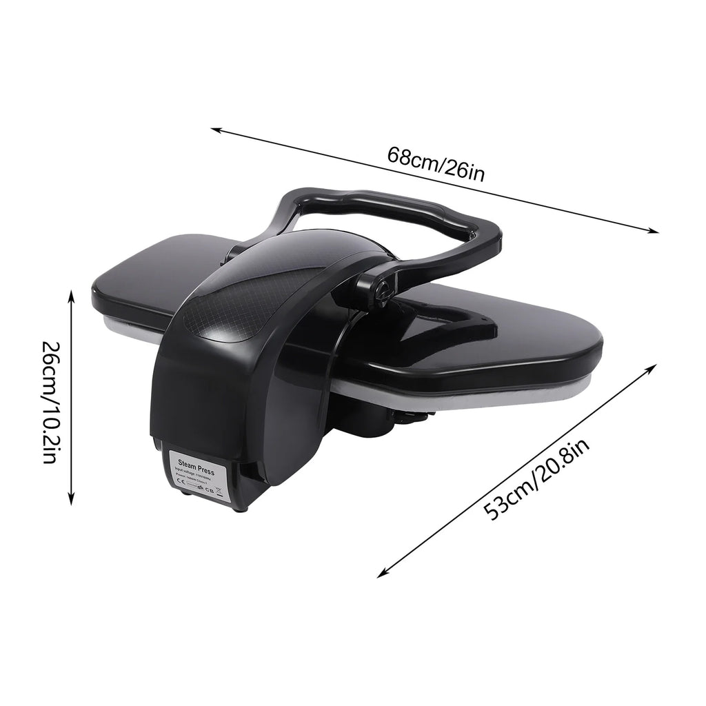 1600W Intelligent Steam Fabric Press - Touch Screen Steam Iron with 5 Modes - Model 8810D for Quick & Efficient Wrinkle Removal