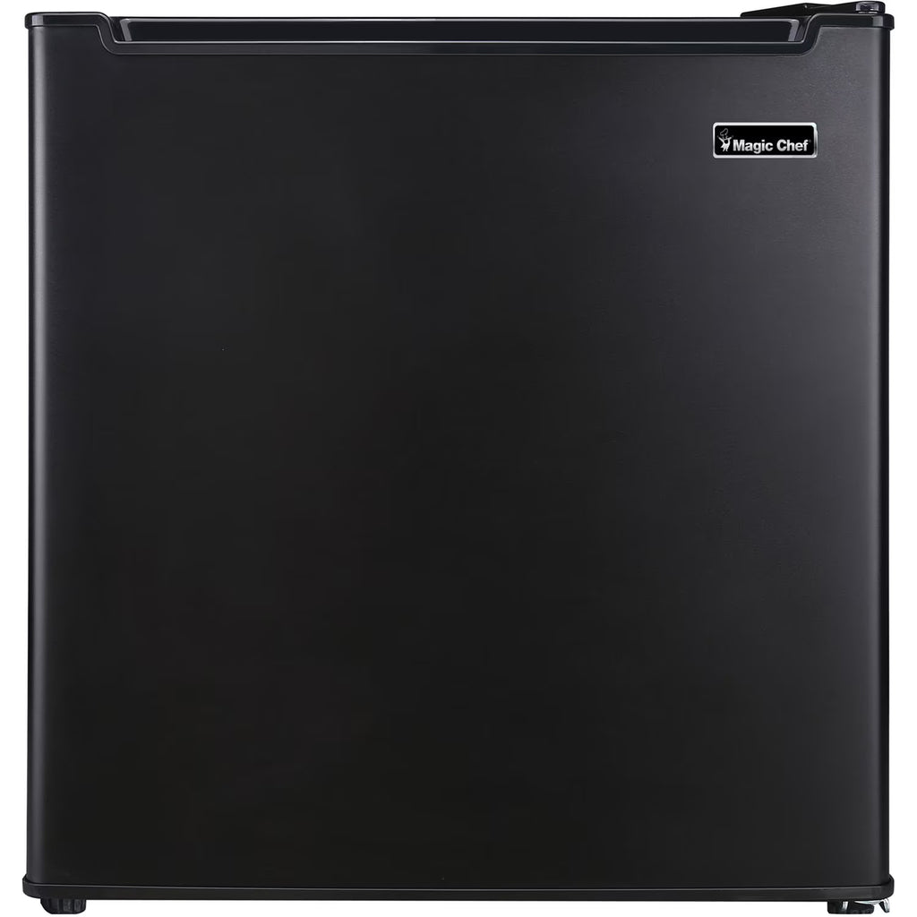 Magic Chef New 17.3 inch Width 1.7 Cu. ft. Compact Refrigerator with Single Door Color in Black