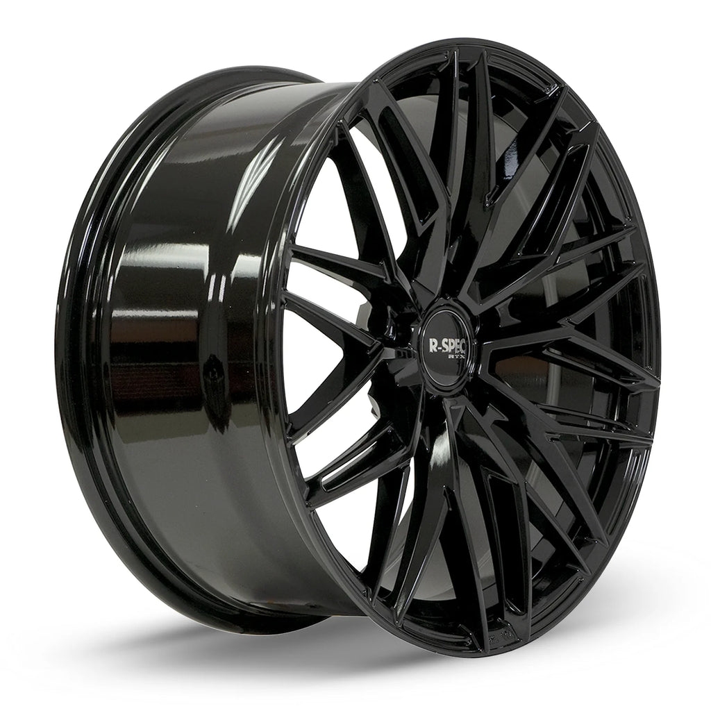 RTX SW20 17x7.5 5x114.3 ET42 CB73.1 Gloss Black Wheel