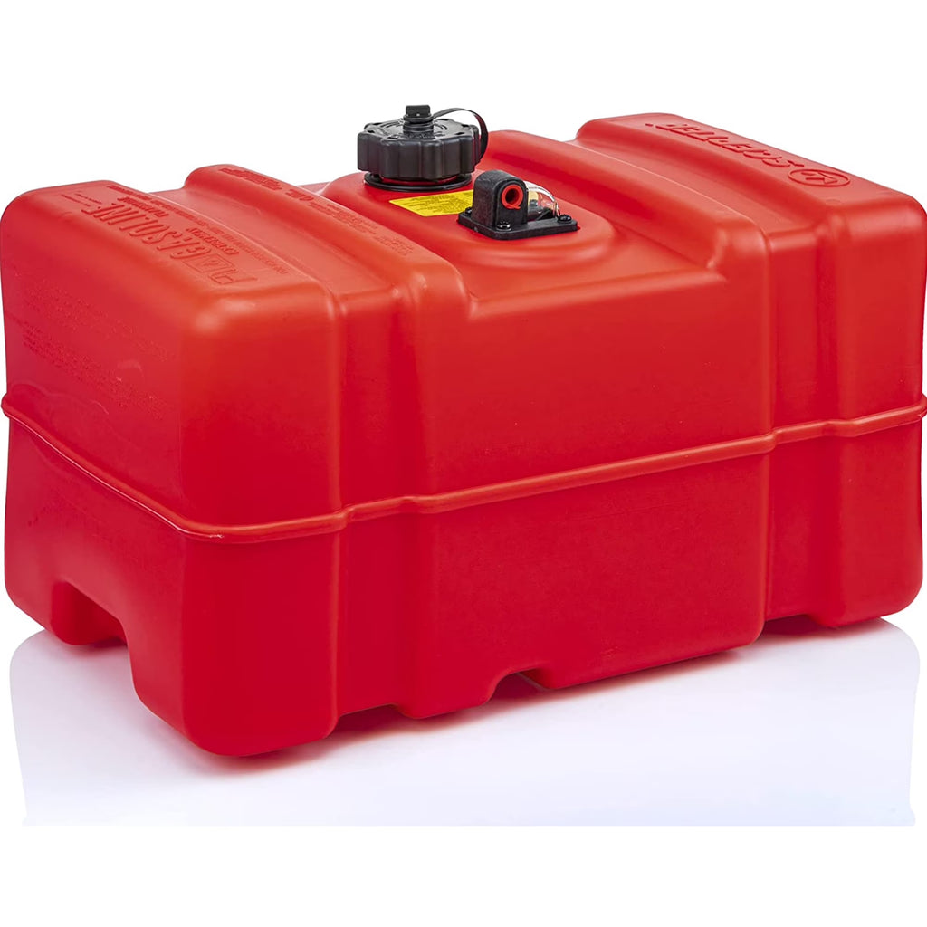 Scepter 12 Gallon Marine Gas Fuel Tank For Outboard Engine Boats, 08668, 23-in x 14-in x 14-in