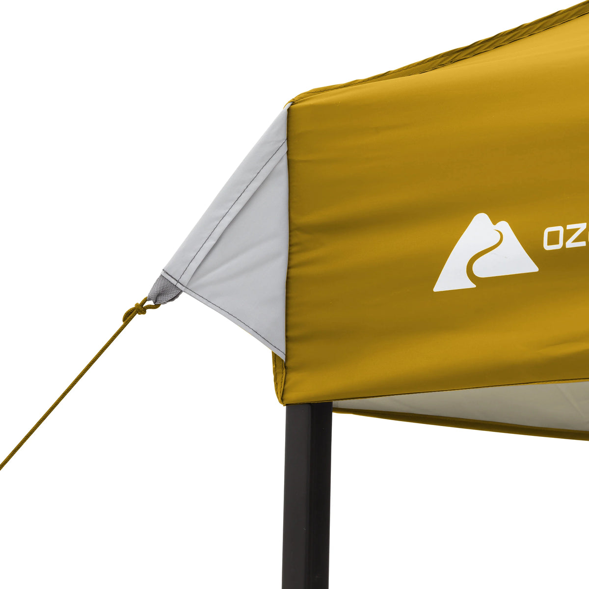Ozark Trail 10x10 Instant Pop Up Canopy Tent with Simple Push Setup – Straight Leg Pop-Up Tent for Tailgating, Camping & Events, White
