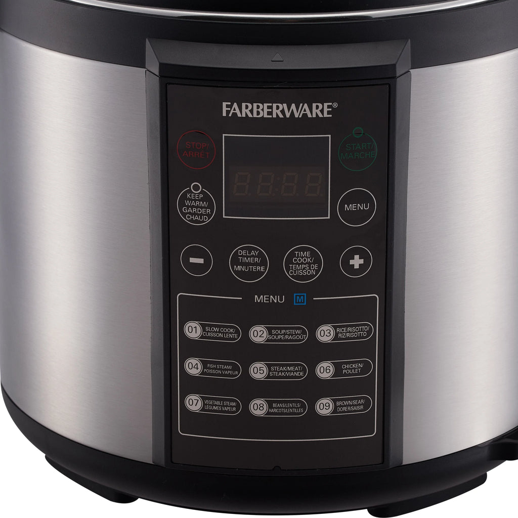 Farberware Programmable Digital Pressure Cooker, 6 Quart