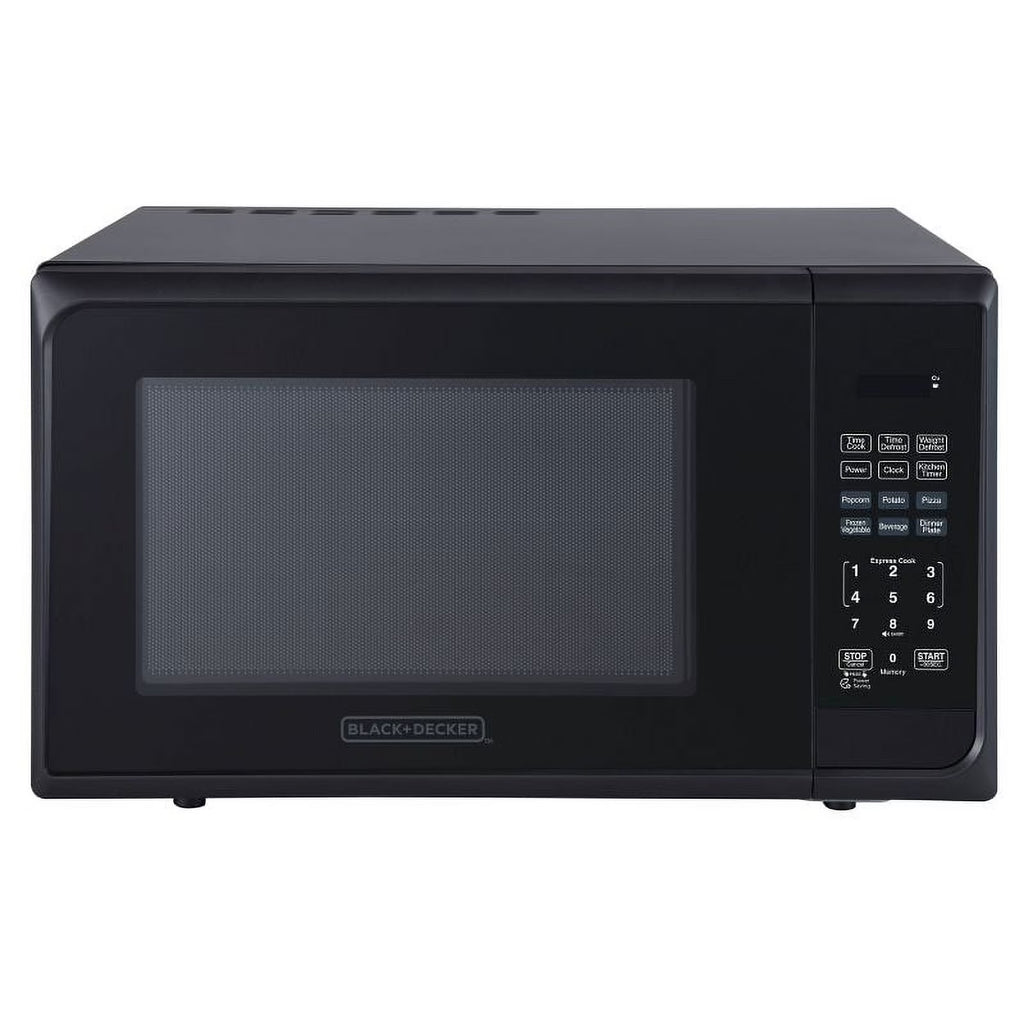 BLACK+DECKER 1.1 Cu. Ft. Microwave Oven in Stainless Steel