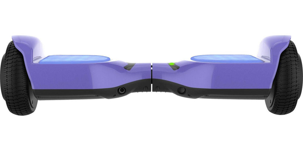 Voyager HoverBeam Purple Hoverboard with Light-up Wheels and Footboard. 185lb limit.