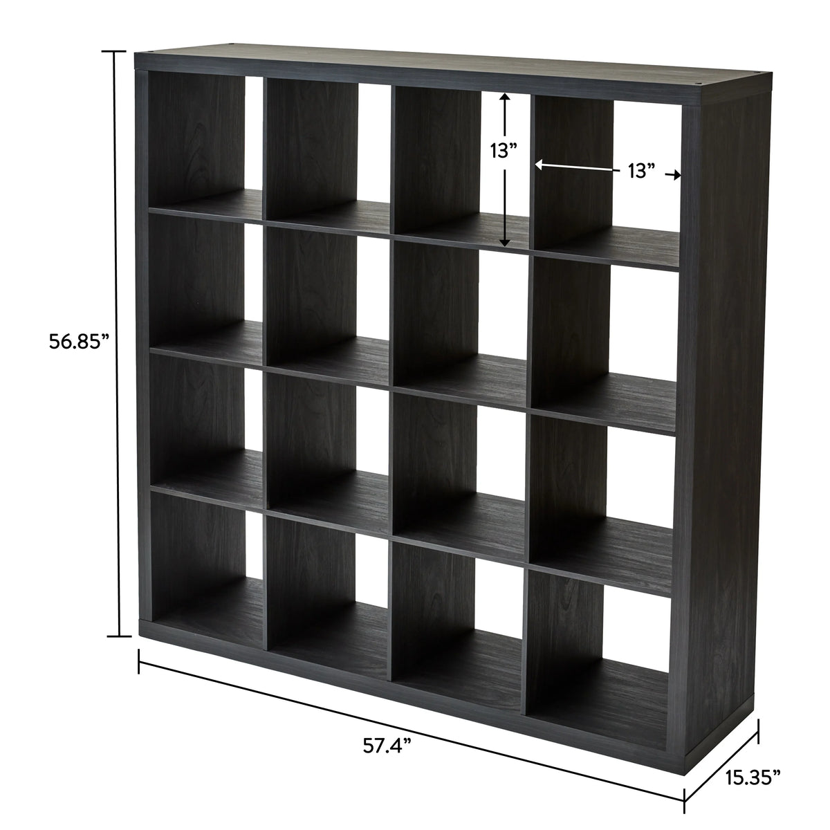 Better Homes & Gardens 16 Cube Storage Organizer, Acorn