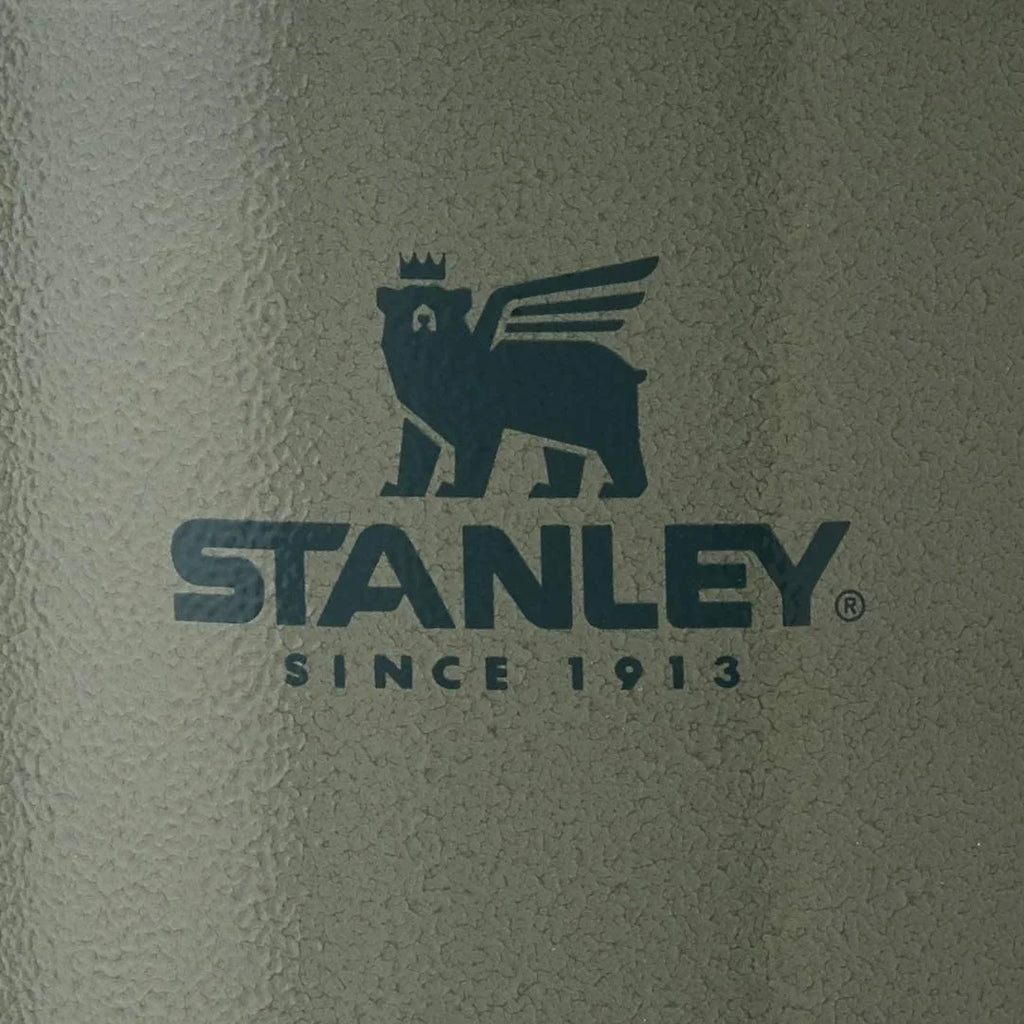Stanley Classic Stay-Hot French Press Coffee Maker 48 oz | 5 Minute Brew, 4 Hours Hot | Mesh Filter for Coffee Grounds | Insulated Stainless Steel French Press | BPA-Free | Hammertone Green