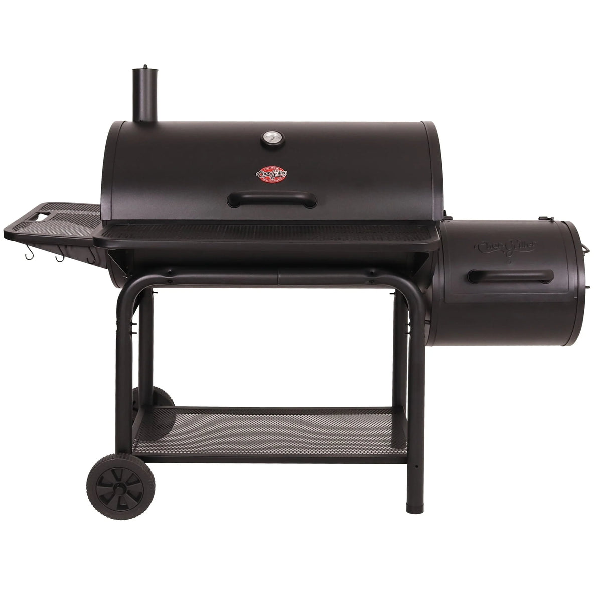 Char-Griller Smokin�?Outlaw Charcoal Grill and Offset Smoker