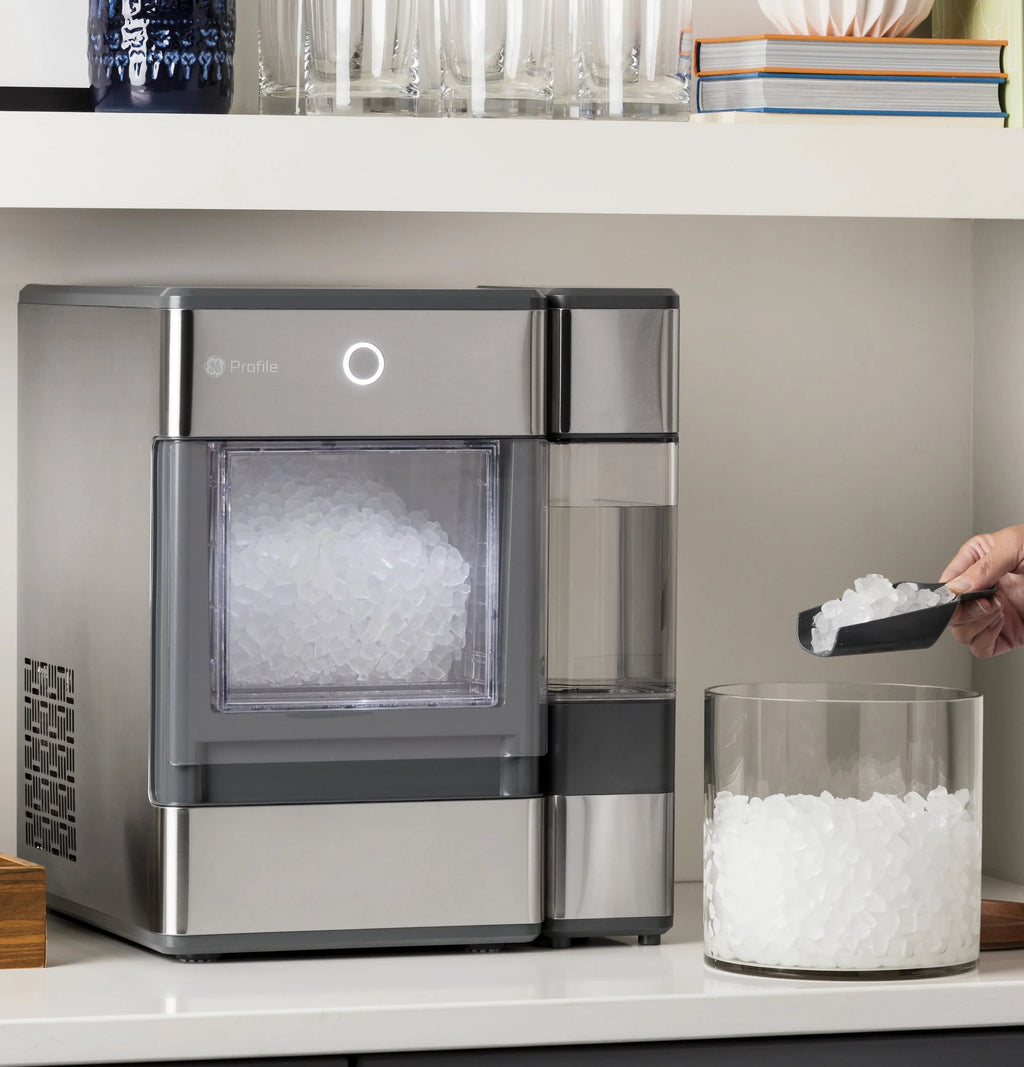 GE Profile�?Opal�?Nugget Ice Maker with Side Tank, Countertop Icemaker, Stainless Steel