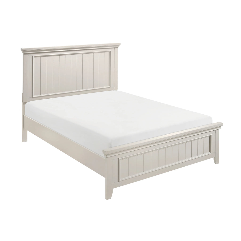 DreamBuck Queen Size Bed Frame, Platform Bed Frame with Headboard, Queen Size Bed Frame with Strong Wooden Slats, Queen Frame for Teens, Adults, Modern Bed Frame for Bedroom, No Box Spring Needed