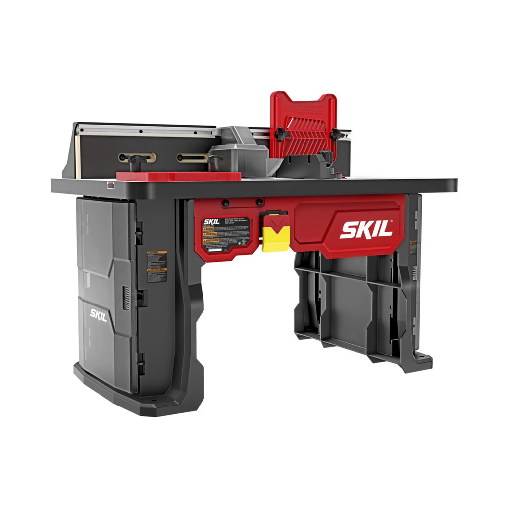 SKIL SRT1039 Benchtop Portable Router Table with Dual Sided Integrated Bit Storage