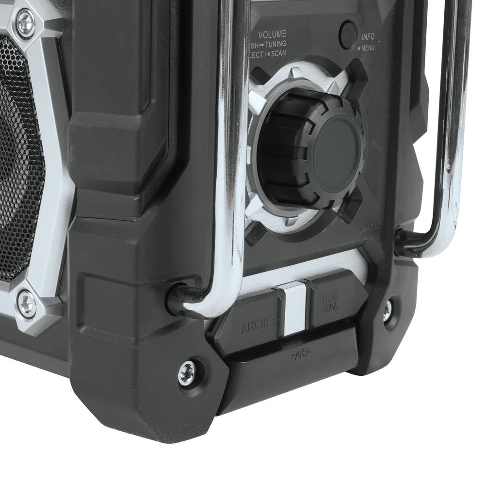 Makita XRM06B Bluetooth Cordless Job Site Radio, Black