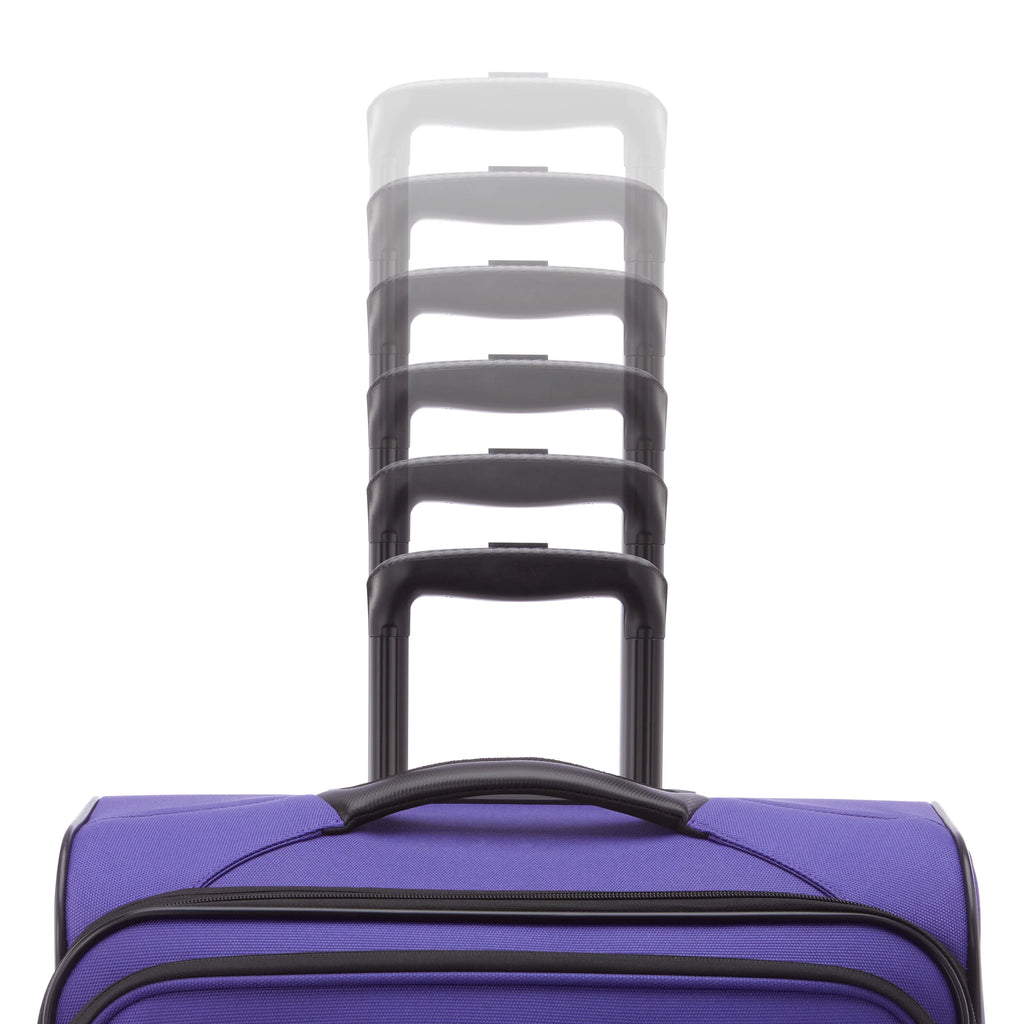 American Tourister X-Lite 3-Piece Luggage Set with Spinner Wheels - Light Grey
