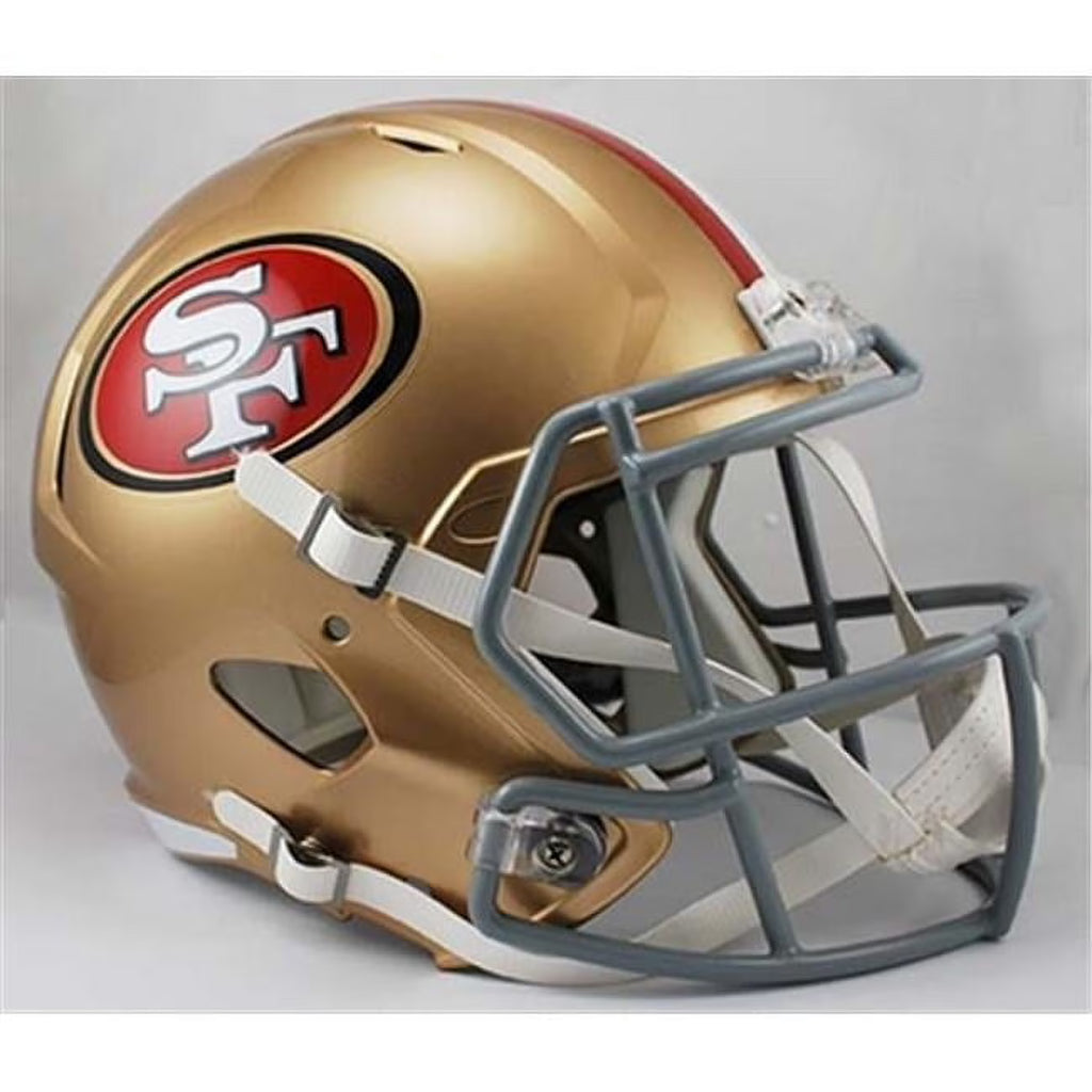 Riddell San Francisco 49ers Revolution Speed Full-Size Replica Football Helmet