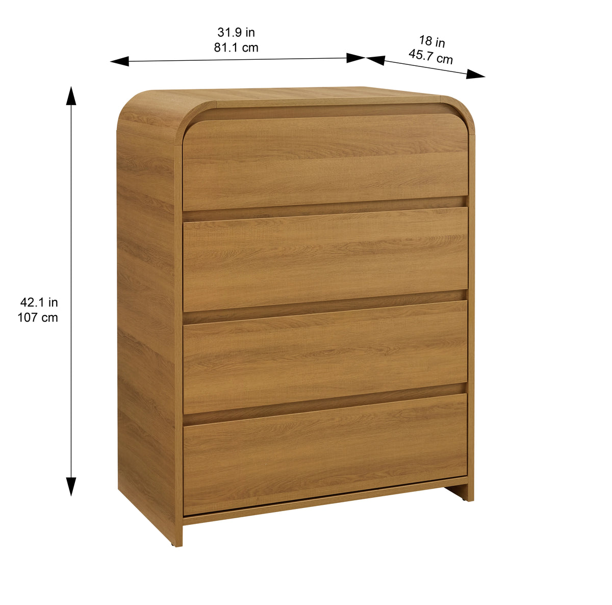Better Homes & Gardens Juliet Dresser, Light Honey Finish
