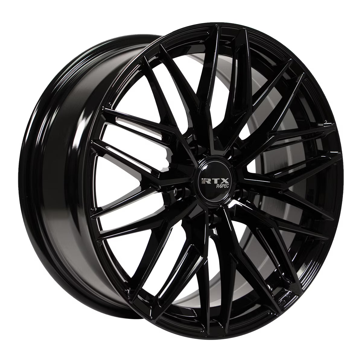 RTX SW20 17x7.5 5x114.3 ET42 CB73.1 Gloss Black Wheel