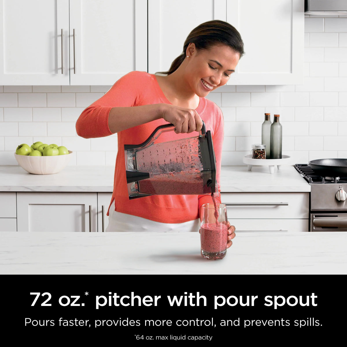 Ninja® Professional Blender 72 oz.* XL Total Crushing® Pitcher, 1000 Watt Power