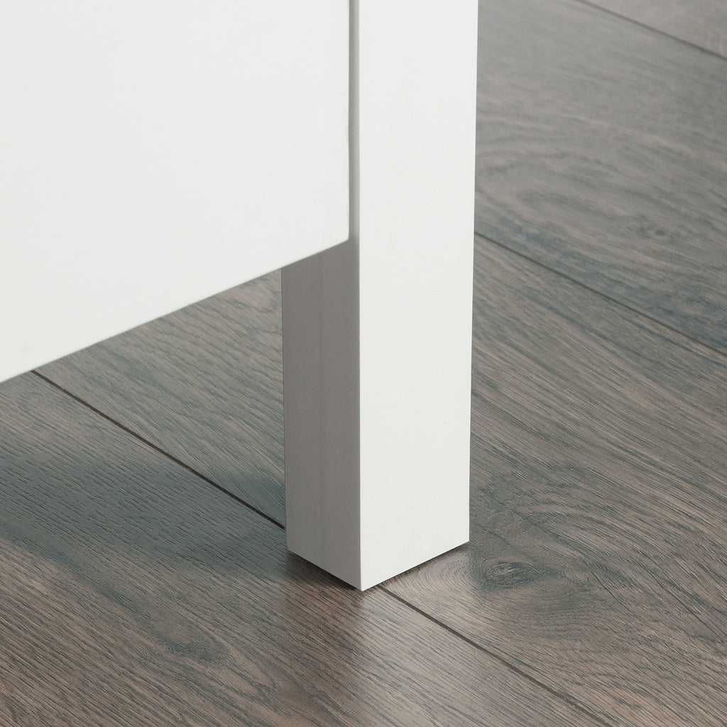 Sauder Two-Door Storage Cabinet, White Finish