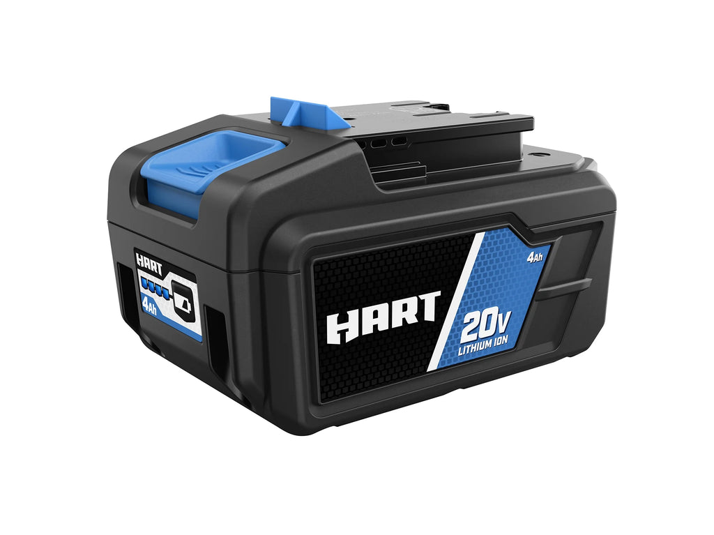 HART 2 Pack 20V Lithium-Ion 4.0AH Batteries (Charger Not Included)
