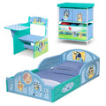 Bluey 3-Piece Toddler Bedroom Set by Delta Children, Blue