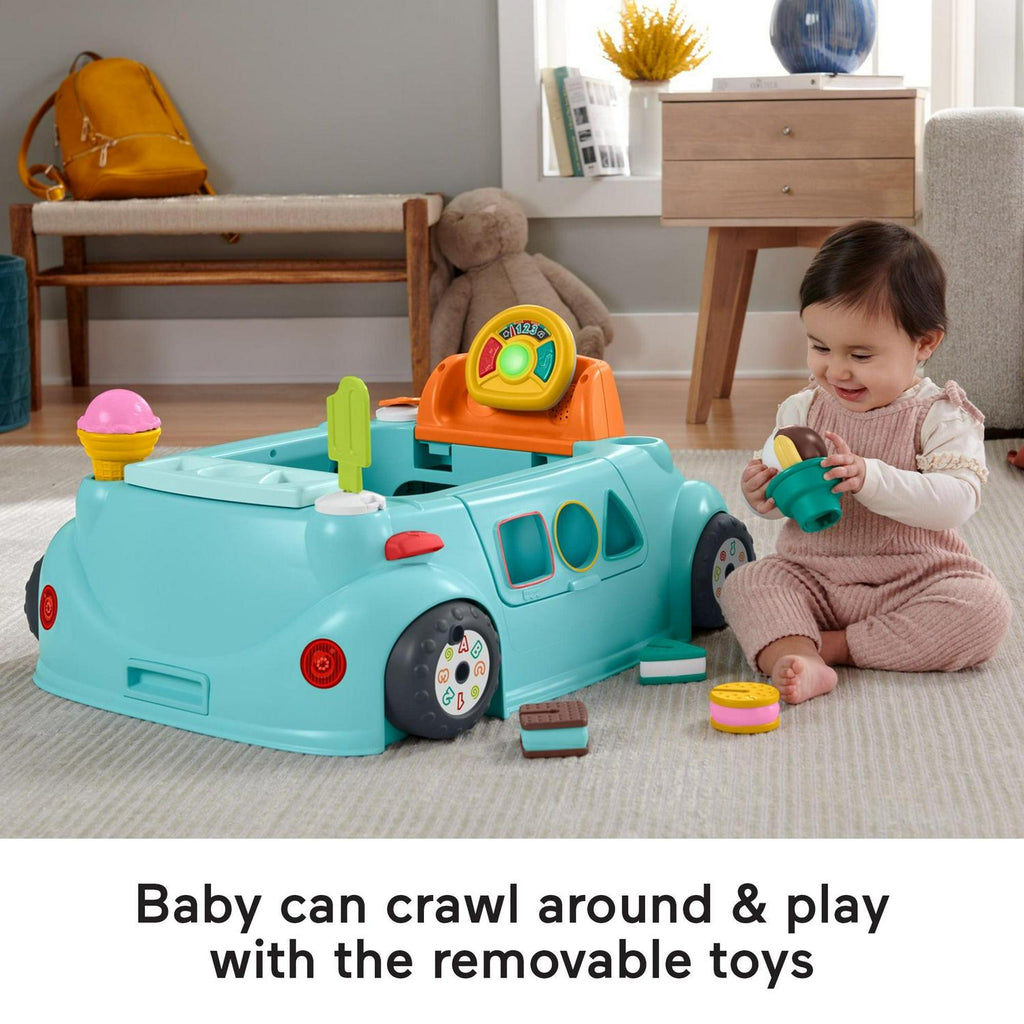 Fisher-Price 2-in-1 Sweet Ride Jumperoo Activity Center &amp; Learning Toy for Infant and Toddler