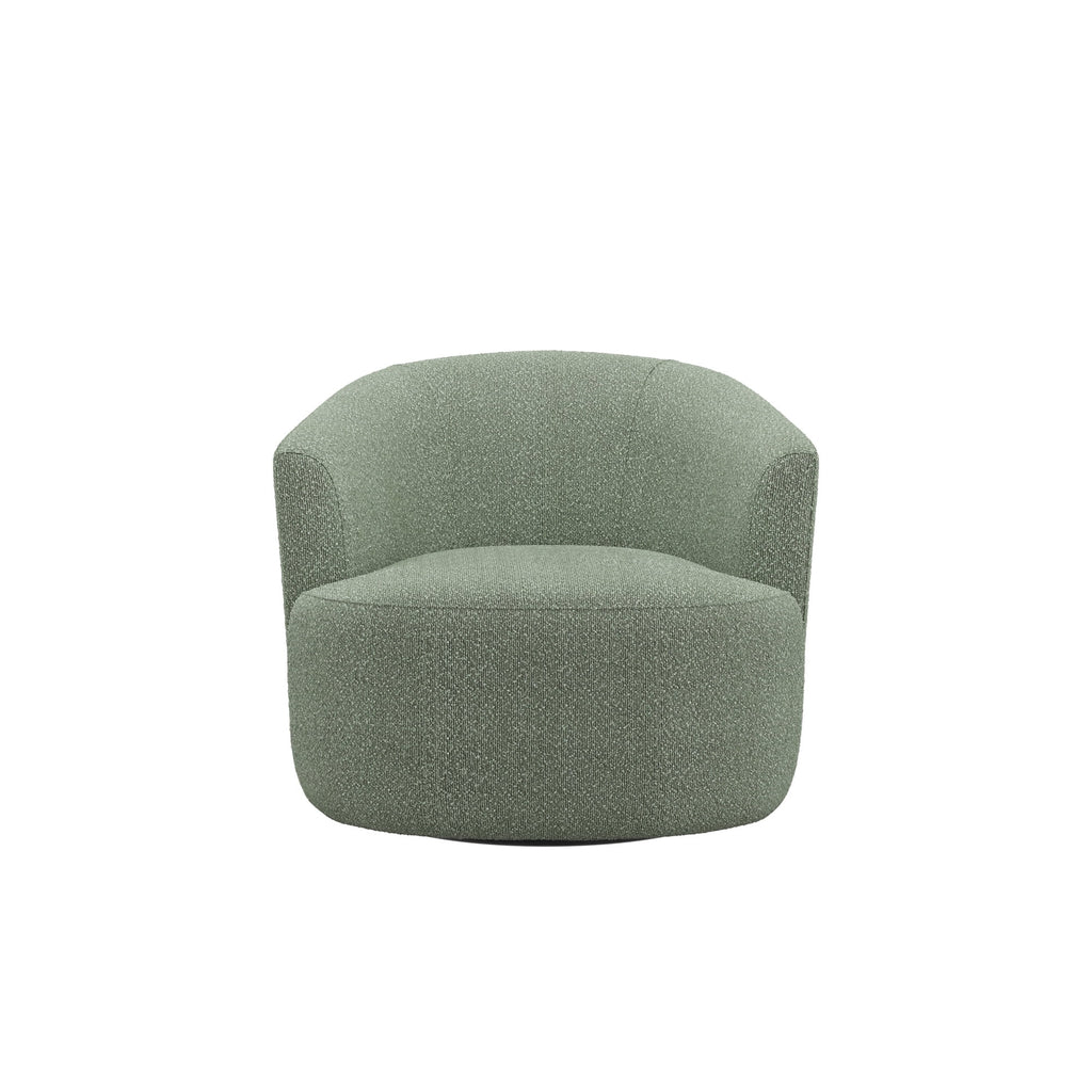 Mainstays Boucle Swivel Accent Chair, Taupe