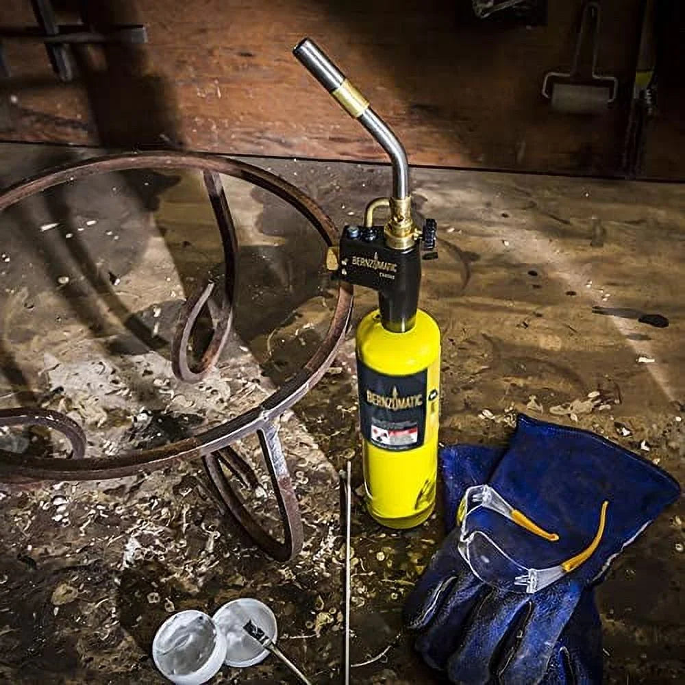 Bernzomatic Map Pro Gas Cylinder 3-Pack with Max Performance Torch TS8000