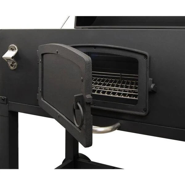 Heavy-Duty Extra-Large Charcoal Grill in Black
