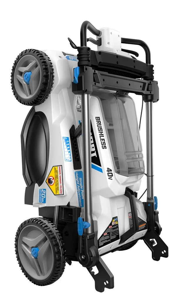 HART 40-Volt Cordless 20-inch Brushless Self Propelled Mower Kit, (1) 6.0 Ah Lithium-Ion Battery