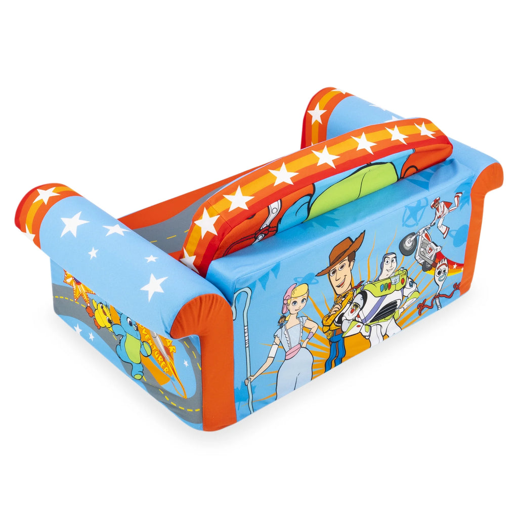 Marshmallow Furniture 2 Pack 2-in-1 Flip Open Foam Sofa Bed, Toy Story 4