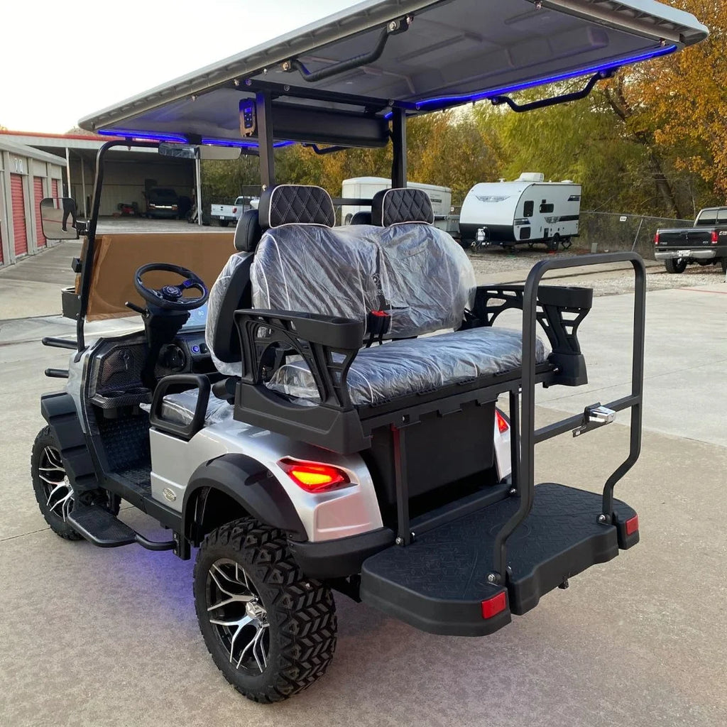 Revolution Outdoors Electron Charge 52V 150ah Loaded 4-Seater Battery Golf Cart for Outdoor