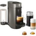 Nespresso New Vertuo Plus Coffee and Espresso Machine by De'Longhi with Aerocinno, Gray, Single-Serve Brewers