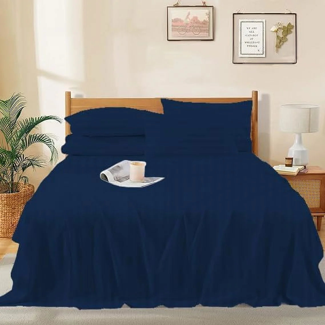 1000 Thread Count 4-Piece 100% Egyptian Cotton Bed Sheets Luxury Hotel Sheets Fits Mattress Upto 21" Deep Pocket, Twin XL Size - Burgundy Solid