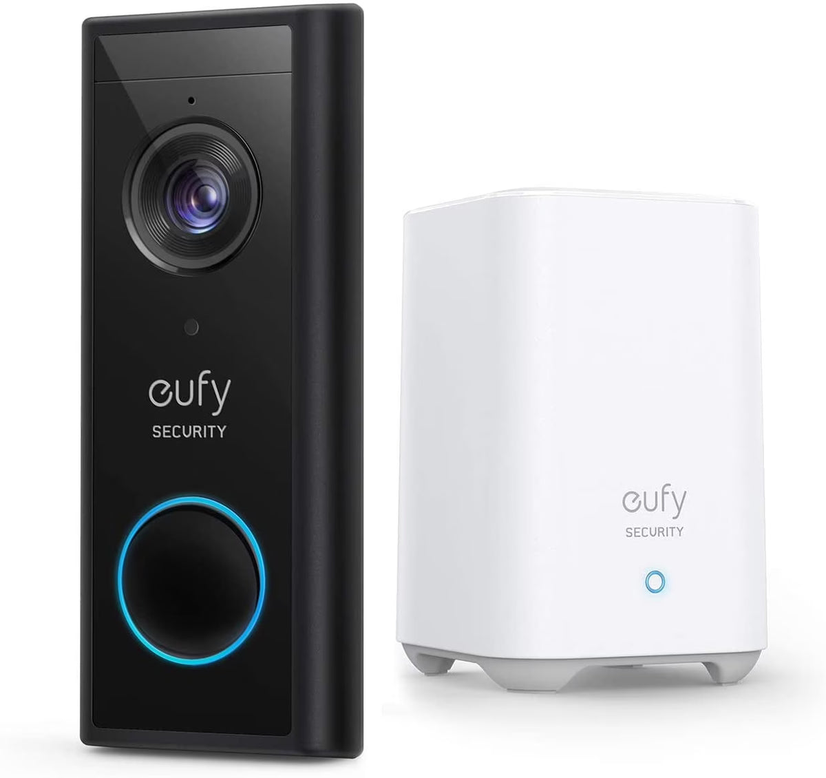 Anker eufy Security, Wireless Video Doorbell (Battery-Powered) with 2K HD, No Monthly Fee, On-Device AI for Human Detection, 2-Way Audio, Simple Self-Installation