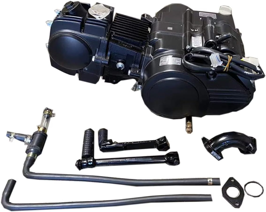 X-PRO ZongShen 125cc 4 stroke Pit Dirt Bikes Engine Motor w/Manual Transmission Kick Start