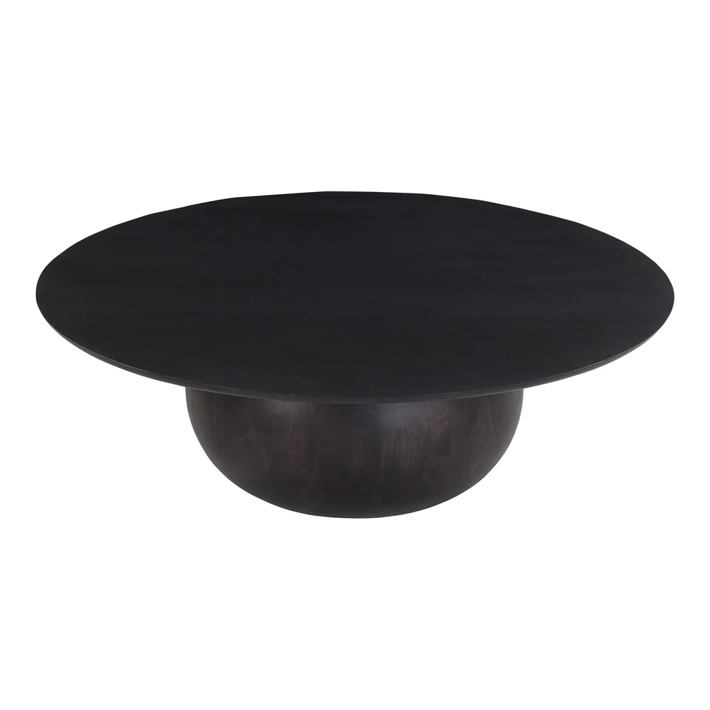 Moe's Home Collection Bradbury Large Coffee Table Black Wood Coffee Tables