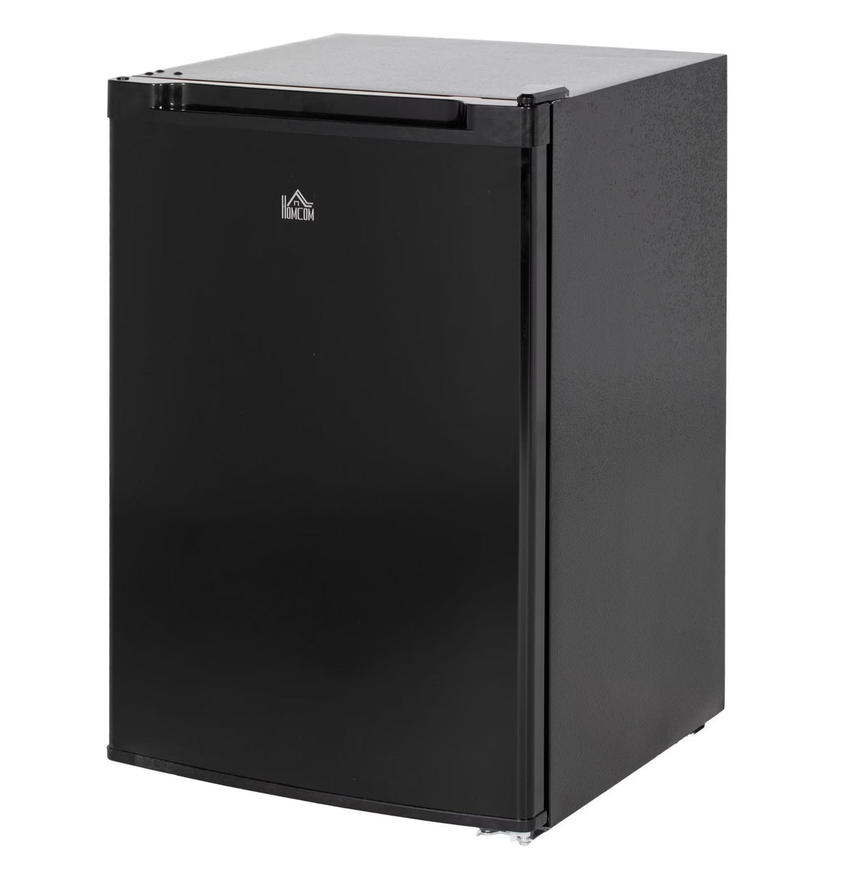 3 Cu Ft Upright Freezer - Black Mini Freezer with Adjustable Thermostat & Reversible Door for Apartment, Dorm, Office
