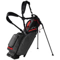 Sun Mountain 105387 E-2.5 Golf Stand Bag - Black, Steel & Red