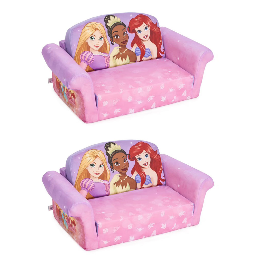 Marshmallow Furniture 2 Pack 2-in-1 Flip Open Foam Sofa Bed, Toy Story 4