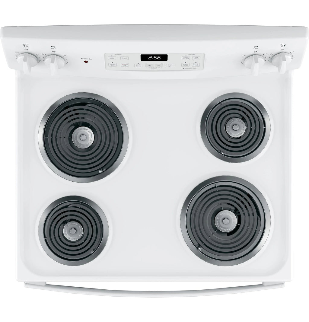 GE® 30" Free-Standing Self-Clean Electric Range