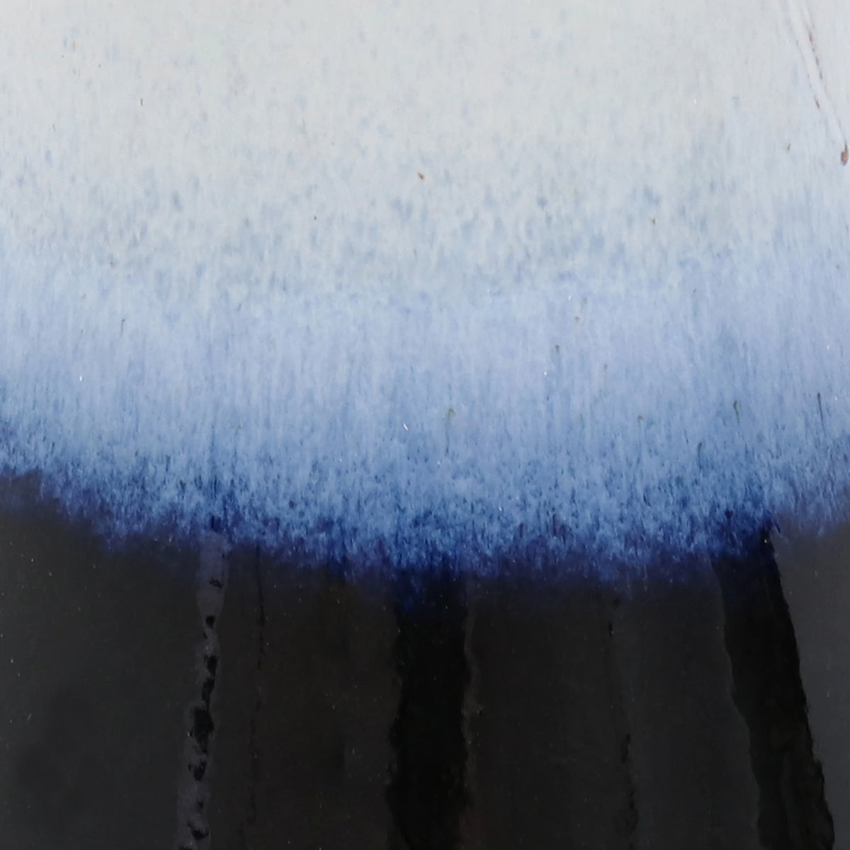 Sunnydaze Freestanding Ceramic Outdoor Bird Bath, Glazed, UV-Resistant Galaxy Blue Finish