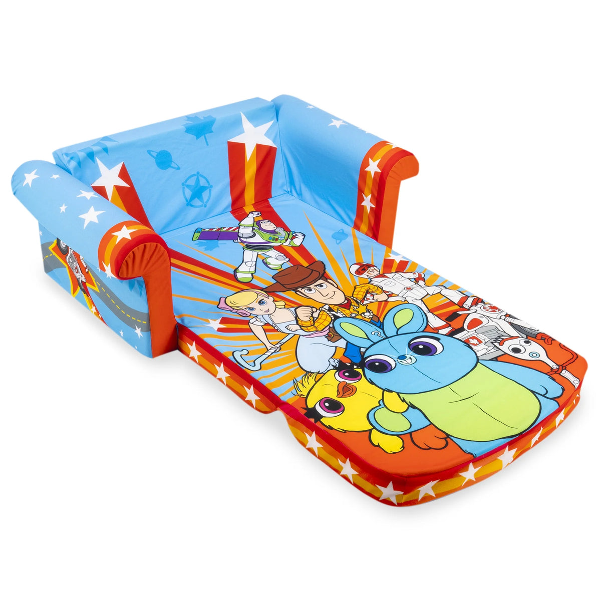 Marshmallow Furniture 2 Pack 2-in-1 Flip Open Foam Sofa Bed, Toy Story 4