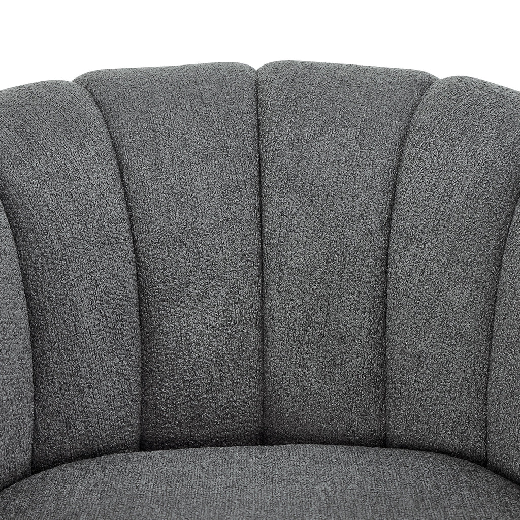Better Homes & Gardens Lillian Accent Swivel Chair, Cream Linen
