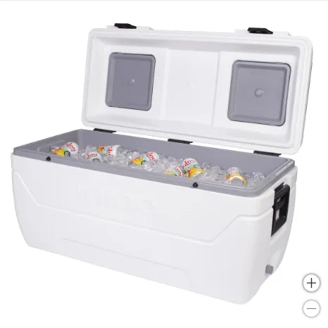 Igloo 165-quart Maxcold Chest Cooler with Butterfly Quick Access Hatch