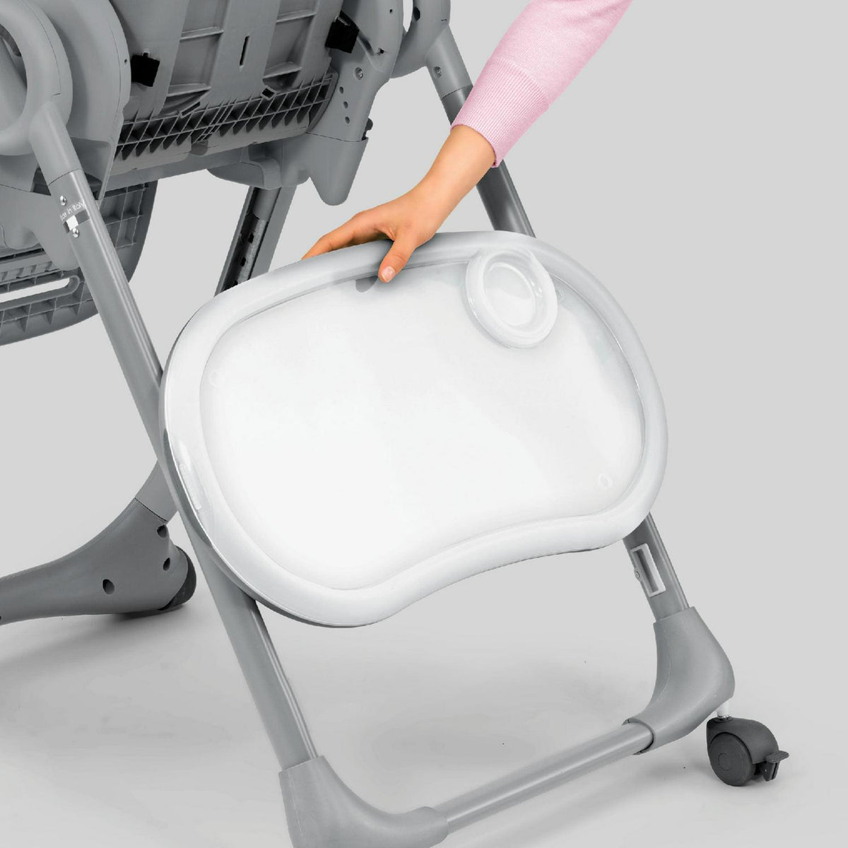Chicco Polly2Start High Chair - Pebble (Beige). New